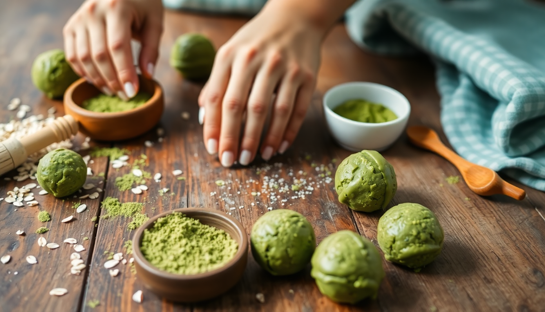 Matcha Energy Balls: A Quick and Healthy Caffeine Boost