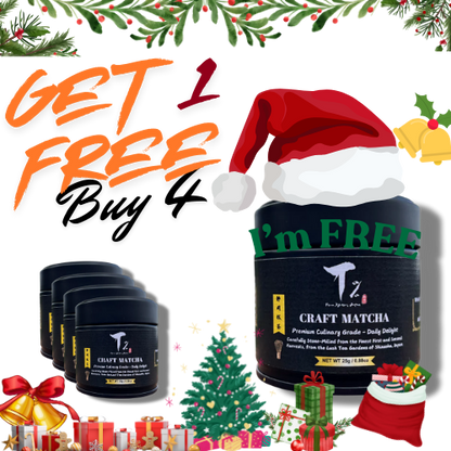 [HOT!] 50g Black Tin Yellow Label- Buy 4 Get 1 Free-Premium Culinary Grade-Daily Delight 50g